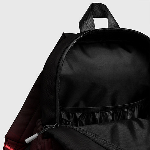 Детский рюкзак Красное и Черное / 3D-принт – фото 4