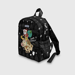 Детский рюкзак Санта на олене, цвет: 3D-принт — фото 2