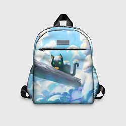 Детский рюкзак Снежный котенок, цвет: 3D-принт