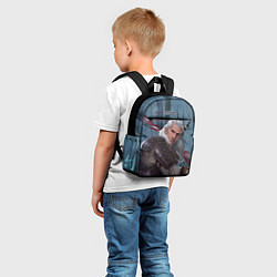 Детский рюкзак Ведьмак 2, цвет: 3D-принт — фото 2