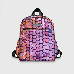 Детский рюкзак Вечеринка точки глянцевый узор, цвет: 3D-принт