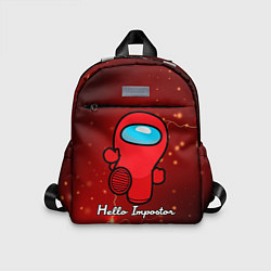 Детский рюкзак Hello Impostor, цвет: 3D-принт