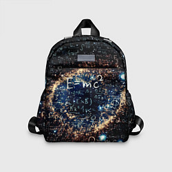 Детский рюкзак Формула Вселенной, цвет: 3D-принт