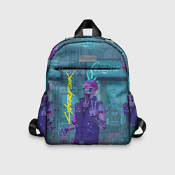 Детский рюкзак Cyberpunk 2077, цвет: 3D-принт