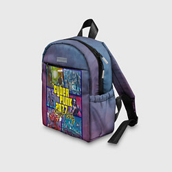 Детский рюкзак Cyberpunk 2077 Night City, цвет: 3D-принт — фото 2