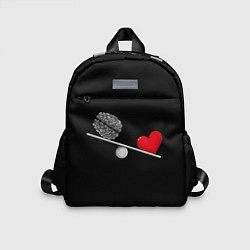 Детский рюкзак Слушай Сердце, цвет: 3D-принт