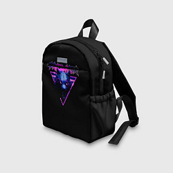 Детский рюкзак Хищник неон, цвет: 3D-принт — фото 2