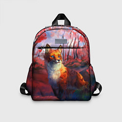 Детский рюкзак Рыжая лиса, цвет: 3D-принт