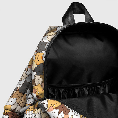 Детский рюкзак Котики муркотики / 3D-принт – фото 4