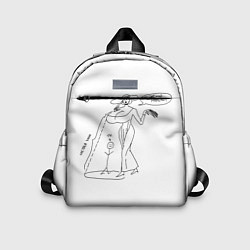 Детский рюкзак Леди Димитреску мемный прикол, цвет: 3D-принт