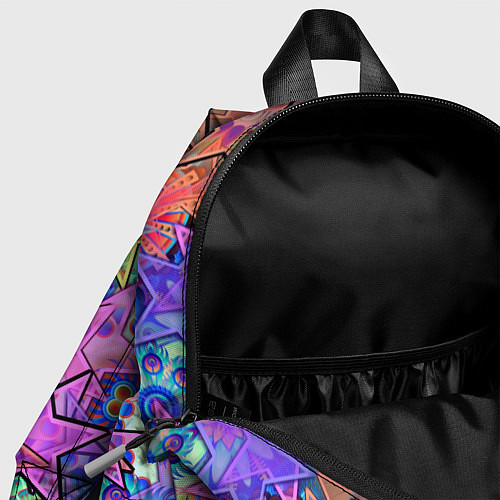 Детский рюкзак Цветные звезды / 3D-принт – фото 4
