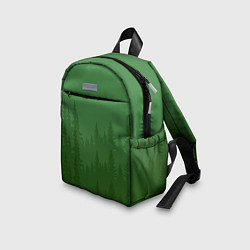 Детский рюкзак Зеленый Лес, цвет: 3D-принт — фото 2