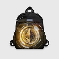Детский рюкзак ETHEREUM ЭФИРИУМ, цвет: 3D-принт