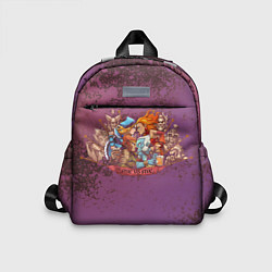 Детский рюкзак Пять на пять Dota 2, цвет: 3D-принт