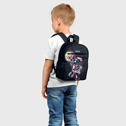 Детский рюкзак Космонавт Баскетболист, цвет: 3D-принт — фото 2