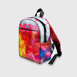 Детский рюкзак Брызги краски, цвет: 3D-принт — фото 2