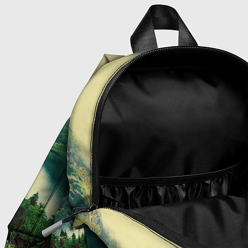 Детский рюкзак Красивый лес / 3D-принт – фото 4