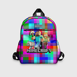 Детский рюкзак MINECRAFT МАЙНКРАФТ, цвет: 3D-принт