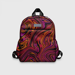 Детский рюкзак Purple abstract, цвет: 3D-принт