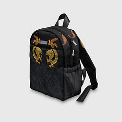 Детский рюкзак GOLD CHINA DRAGONS, цвет: 3D-принт — фото 2