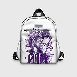 Детский рюкзак Евангелион, EVA 01, цвет: 3D-принт