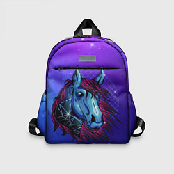 Детский рюкзак Retrowave Neon Horse