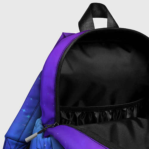Детский рюкзак Retrowave Neon Horse / 3D-принт – фото 4