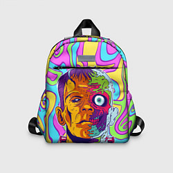 Детский рюкзак Психоделический Франкенштейн, цвет: 3D-принт