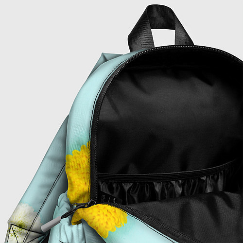 Детский рюкзак Одуванчики Dandelions / 3D-принт – фото 4