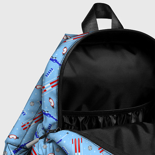 Детский рюкзак Биатлон / 3D-принт – фото 4