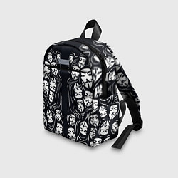Детский рюкзак Анонимусы надбисиси линии, цвет: 3D-принт — фото 2