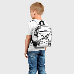 Детский рюкзак Black sabbath, цвет: 3D-принт — фото 2