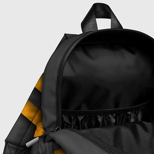 Детский рюкзак Желтые полосы / 3D-принт – фото 4