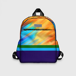 Детский рюкзак Размытие, цвет: 3D-принт
