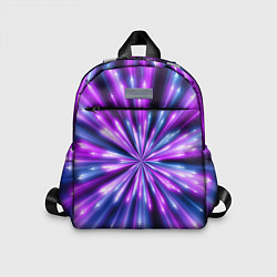 Детский рюкзак Неоновые стрелы, цвет: 3D-принт
