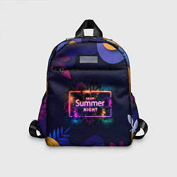 Детский рюкзак Летняя тропическая ночь, цвет: 3D-принт