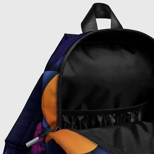 Детский рюкзак Летняя тропическая ночь / 3D-принт – фото 4