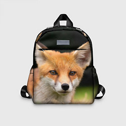 Детский рюкзак Мордочка лисицы, цвет: 3D-принт
