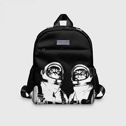 Детский рюкзак Коты Космонавты, цвет: 3D-принт