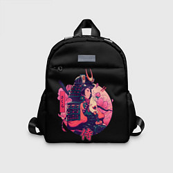 Детский рюкзак Вишневый Самурай, цвет: 3D-принт