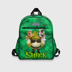 Детский рюкзак Шрек, Осел, Пиннокио и свин, цвет: 3D-принт