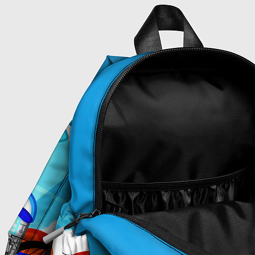 Детский рюкзак GEOMETRY DASH ГЕОМЕТРИ ДАШ / 3D-принт – фото 4
