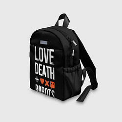 Детский рюкзак Love Death Robots, цвет: 3D-принт — фото 2