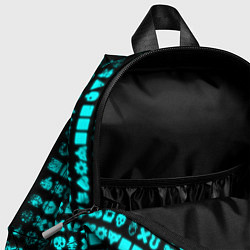 Детский рюкзак ЛЮБОВЬ СМЕРТЬ И РОБОТЫ, цвет: 3D-принт — фото 2
