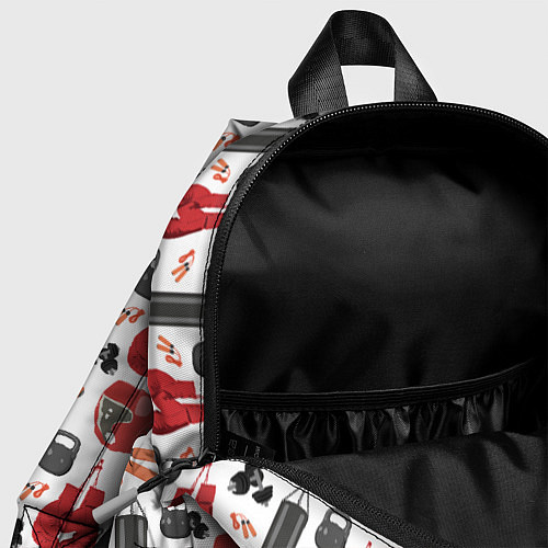 Детский рюкзак Бокс / 3D-принт – фото 4