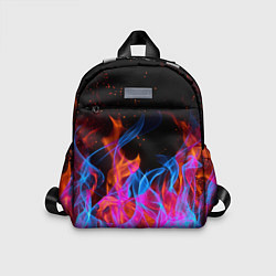 Детский рюкзак ТРИ ОГНЯ FIRE СИНИЙ ОГОНЬ, цвет: 3D-принт