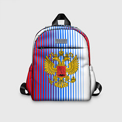 Детский рюкзак ТРИКОЛОР РОССИИ РФ, цвет: 3D-принт