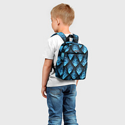 Детский рюкзак Чешуя ледяного дракона, цвет: 3D-принт — фото 2