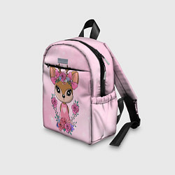 Детский рюкзак Милая олениха, цвет: 3D-принт — фото 2