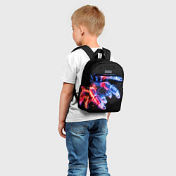 Детский рюкзак НЕОНОВЫЙ ПАУК, цвет: 3D-принт — фото 2